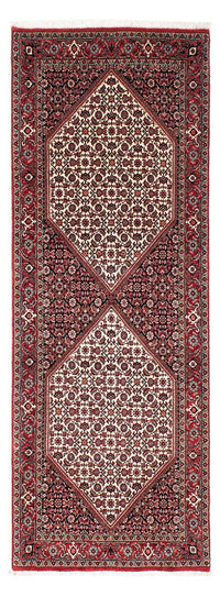 Tapis de couloir Tapis persan - Bidjar - 205 x 76 cm - multicolore