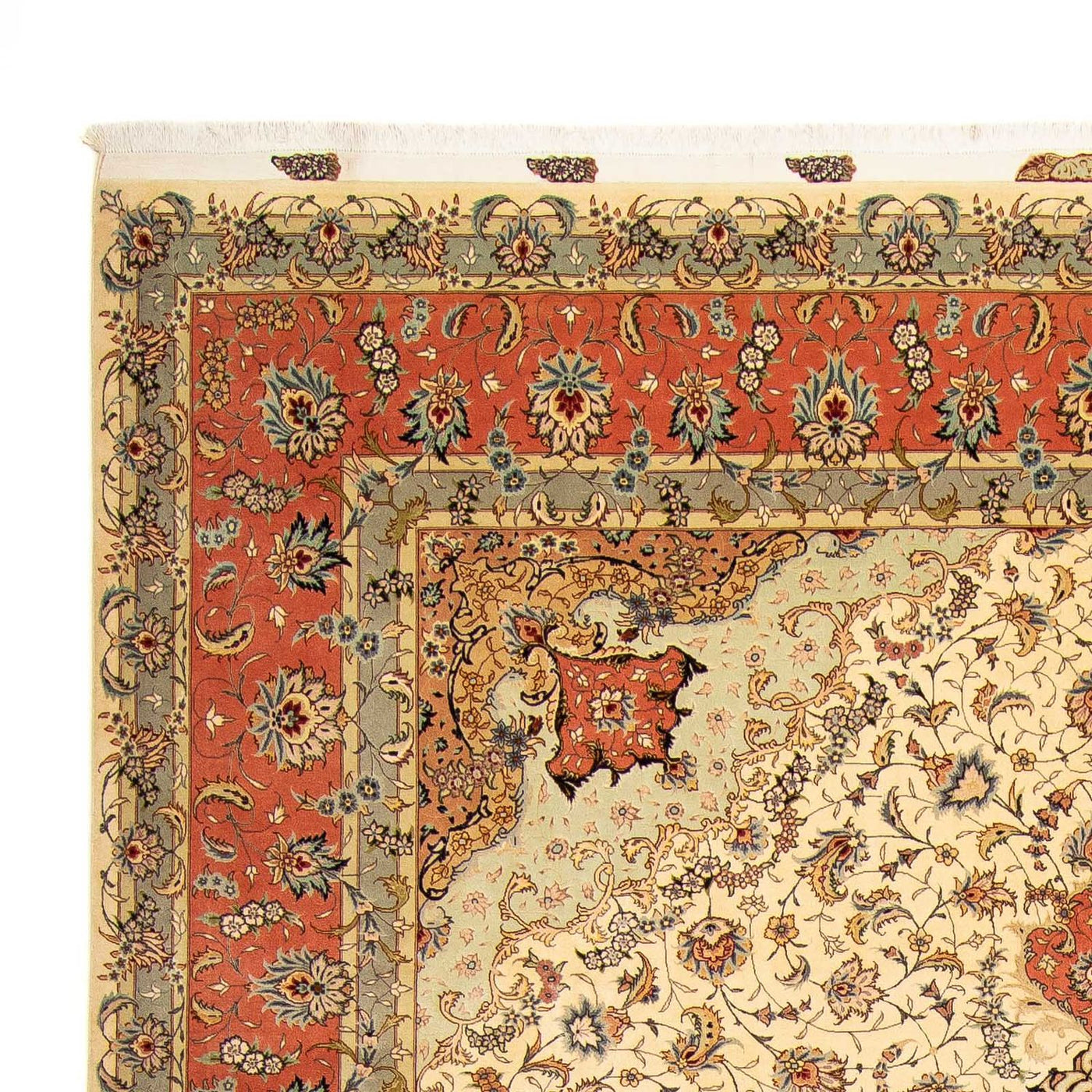 Tabriz - 50 Raj Tappeto 387x307cm - Tappeto persiano