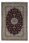 Tapis de Nain - 9 lignes Tapis 248x348cm - Tapis persan - noir - Rectangle / Noir / 248 x 348 cm Rectangle