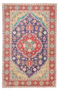 Tappeto Persero - Tabriz - 290 x 196 cm - blu