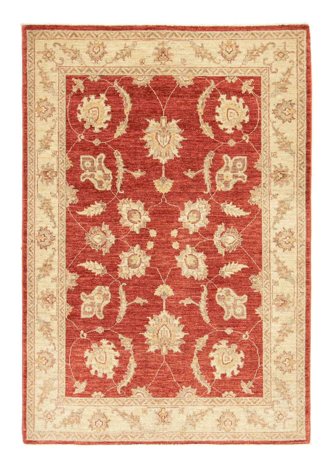 Ziegler Teppich 180 x 122 cm - rot