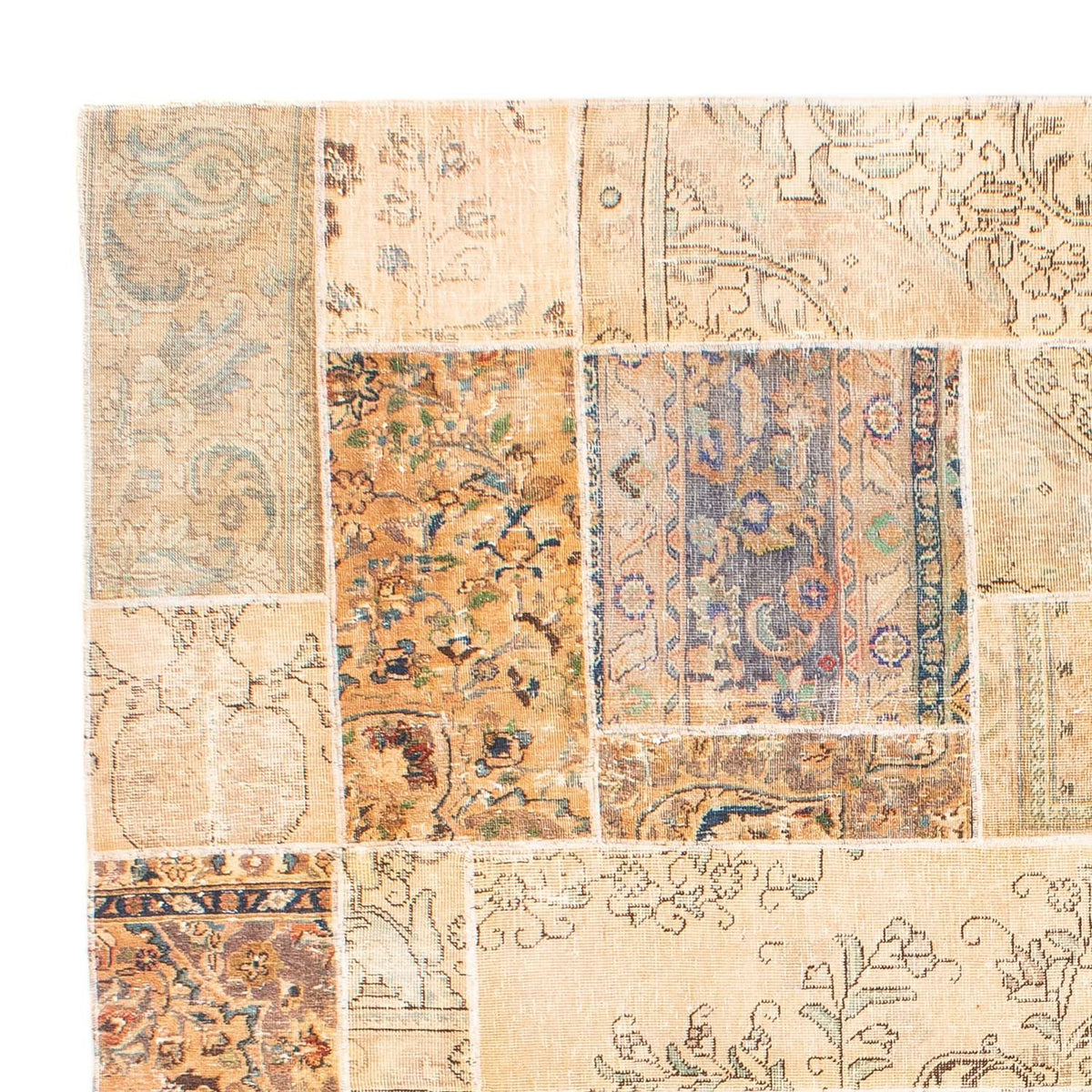 Patchwork Teppich 241x305cm - Orientteppich