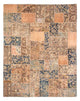 Patchwork Teppich 304 x 242 cm
