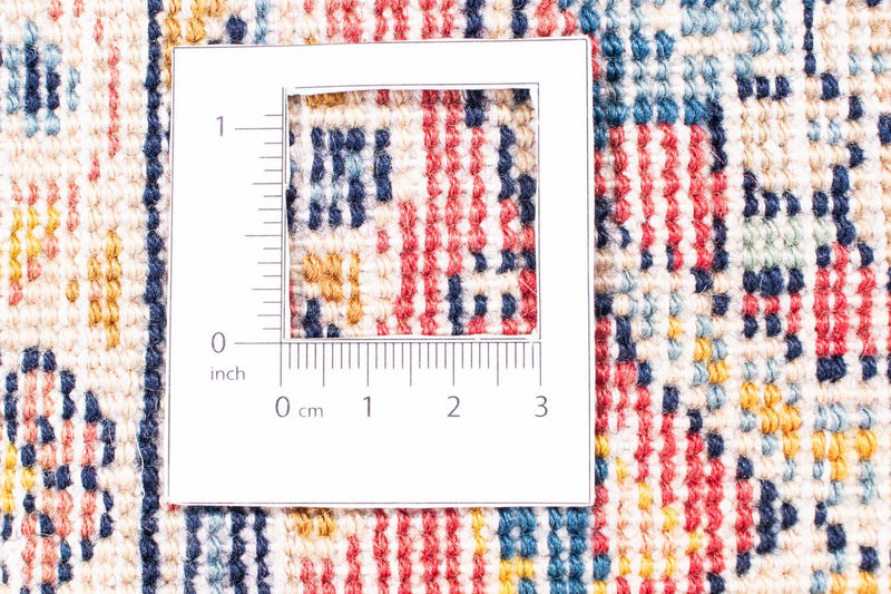 Patchwork Teppich 304 x 242 cm