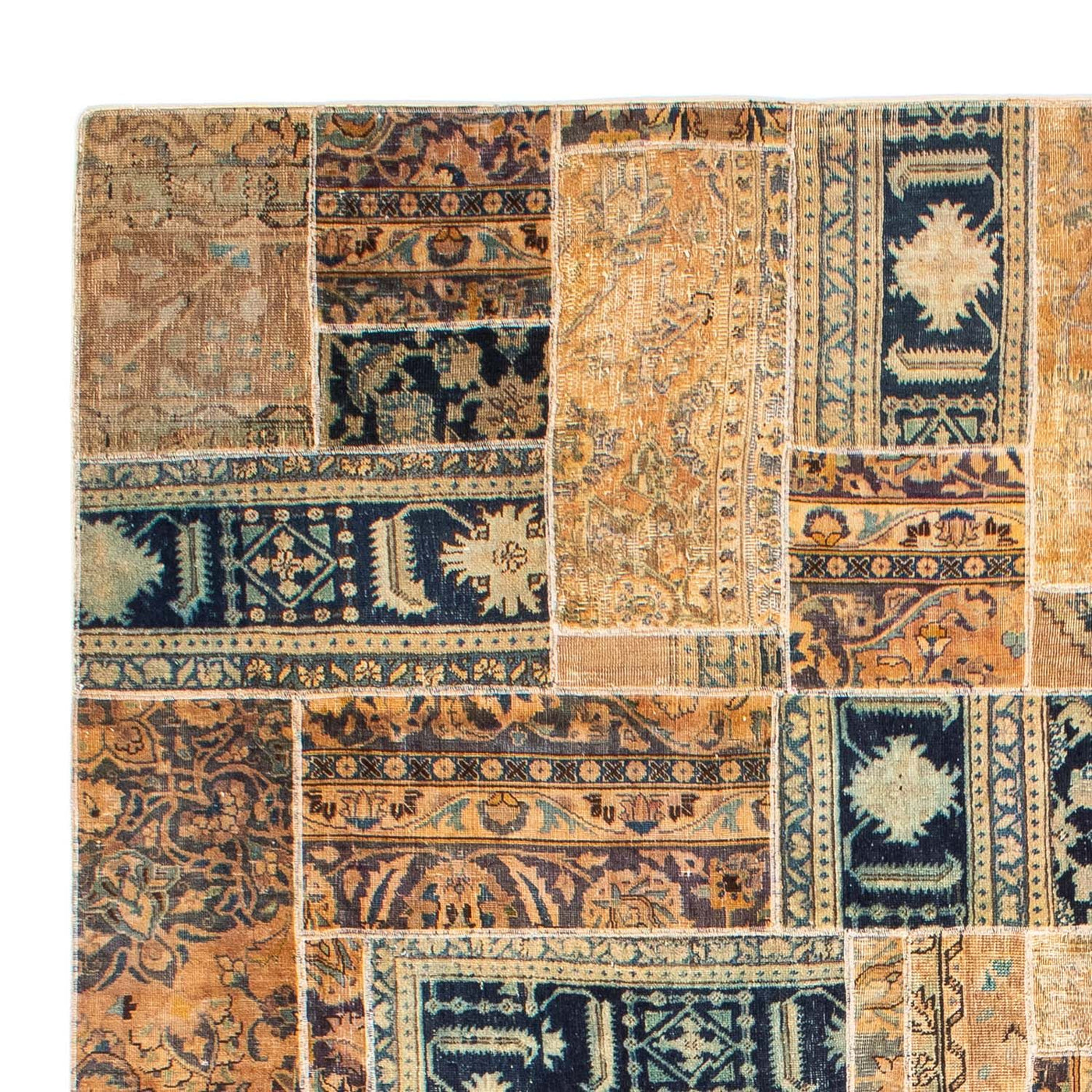 Patchwork Teppich 301x240cm - Orientteppich