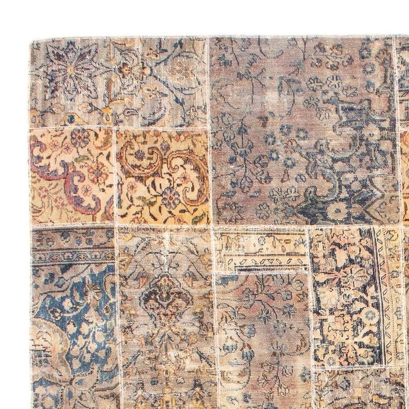 Patchwork Teppich 303 x 240 cm