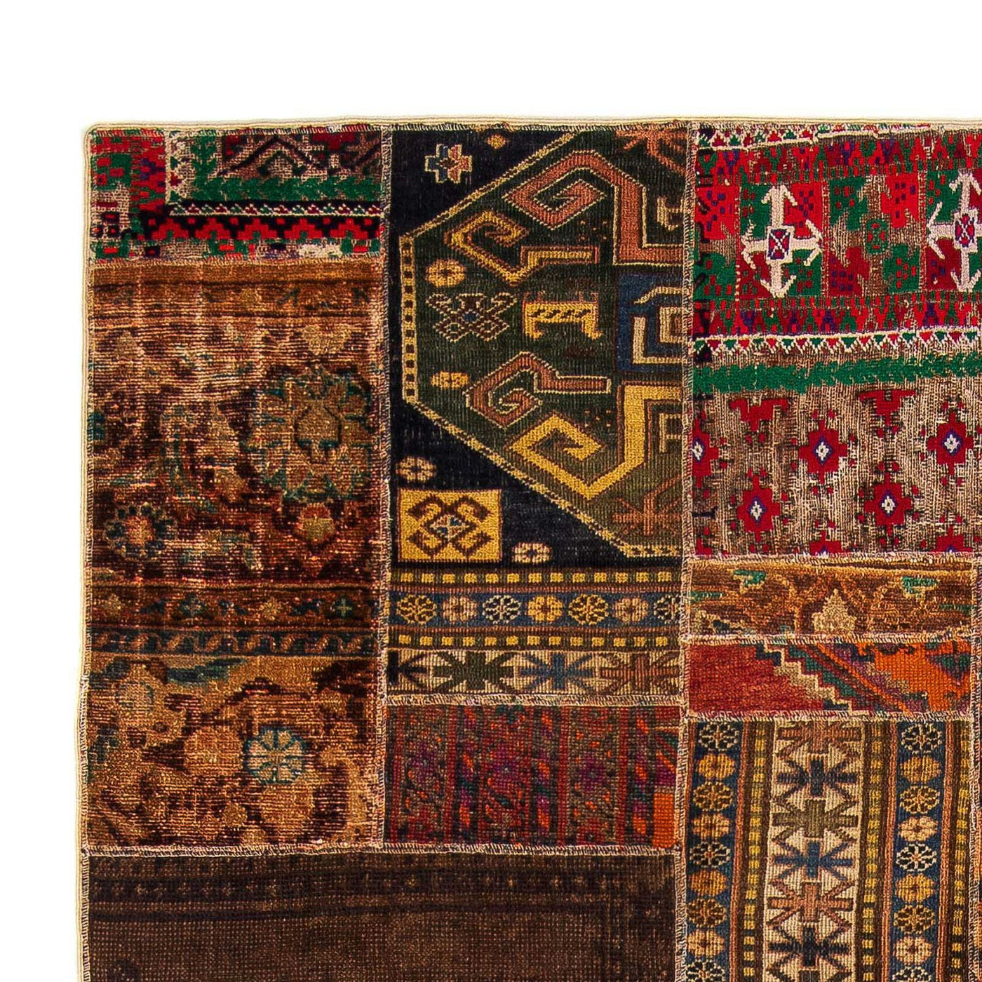Patchwork Teppich 271x179cm - Orientteppich