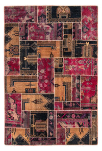 Tapis patchwork - 244 x 164 cm - multicolore