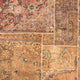 Patchwork Teppich 301 x 241 cm