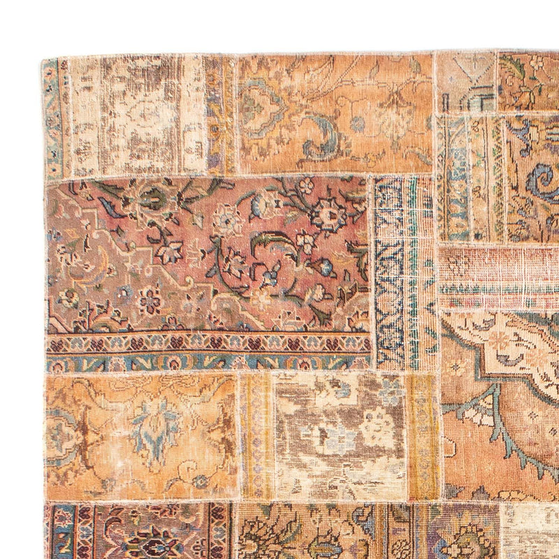Patchwork Teppich 301 x 241 cm