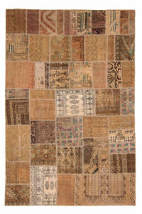 Tapis patchwork - 256 x 172 cm - multicolore