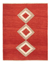 Tapis Gabbeh persan Tapis 150x190cm - Perserteppich Wollteppich - rouge - Rectangle / Rouge / 150 x 190 cm Rectangle