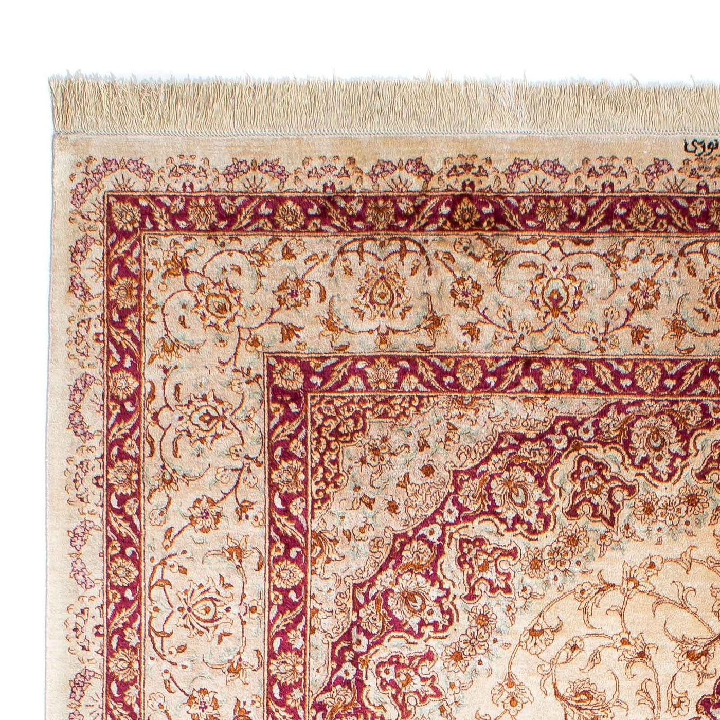 Ghom Teppich 240x157cm - Perserteppich