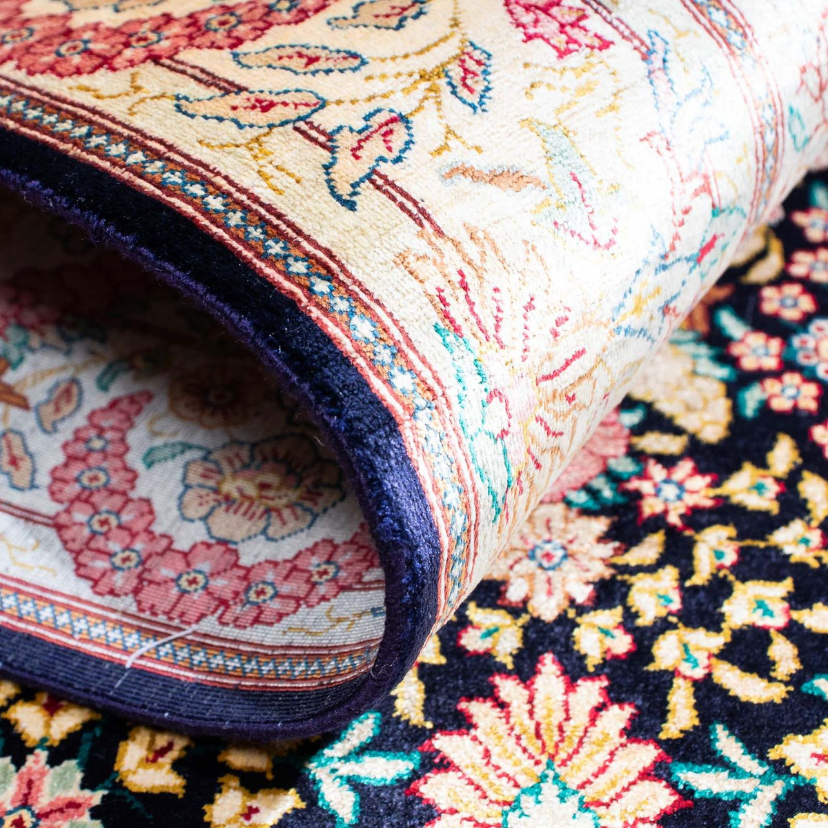 Perserteppich - Ghom 130 x 81 cm