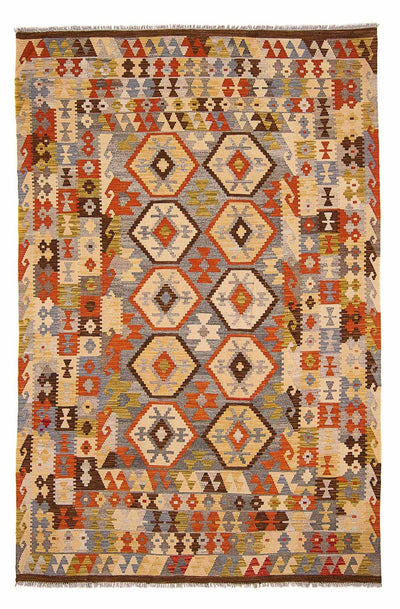 Kilim Maimana Tappeto 200x300cm - Tappeto di lana