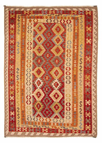 Tapis Kelim - Splash - 288 x 198 cm - multicolore