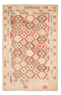 Tapis Kelim - Splash - 285 x 198 cm - beige