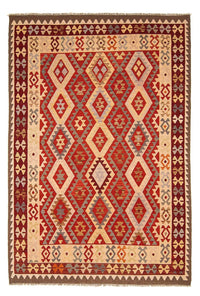 Tapis Kelim - Splash - 290 x 211 cm - multicolore