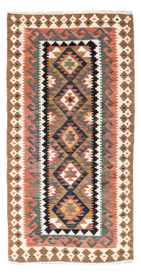 Kelim Teppich - Oriental 200 x 101 cm - hellbraun