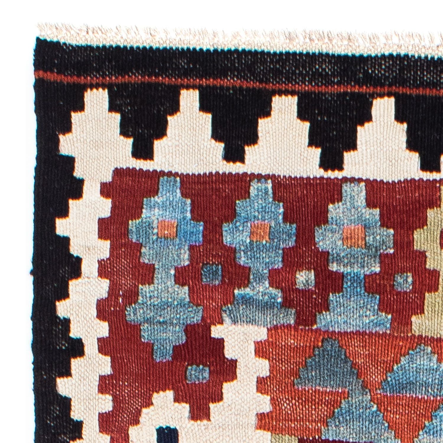 Kelim Teppich - Oriental 222 x 100 cm - mehrfarbig