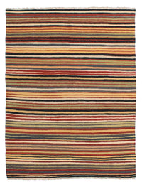 Tapis Kelim - Splash - 195 x 152 cm - multicolore