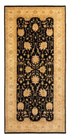 Farahan Tappeto 202x408cm - Tappeto persiano - Rettangolo / Blu scuro / 202 x 408 cm Rettangolo