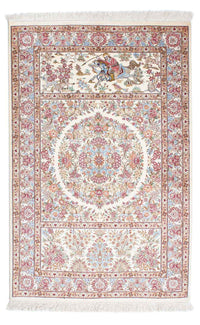 Tapis persan - Ghom - 157 x 100 cm - beige
