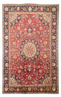 Tapis persan - Tabriz - 310 x 200 cm - rouge clair