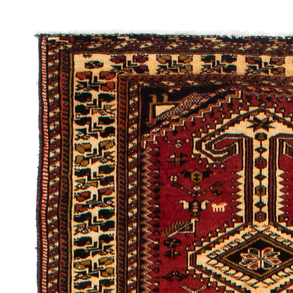 Shiraz Tappeto 105x400cm - Tappeto persiano - rosso