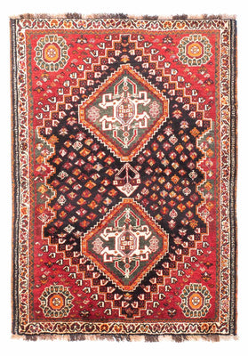 Perserteppich - Nomadic 157 x 113 cm - dunkelblau