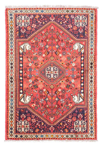 Tapis persan - Nomadic - 148 x 104 cm - rouge clair