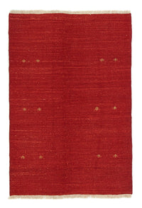 Tappeto Gabbeh - Persero - 180 x 120 cm - rosso