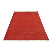 Tappeto Gabbeh - Persero - 182 x 117 cm - rosso