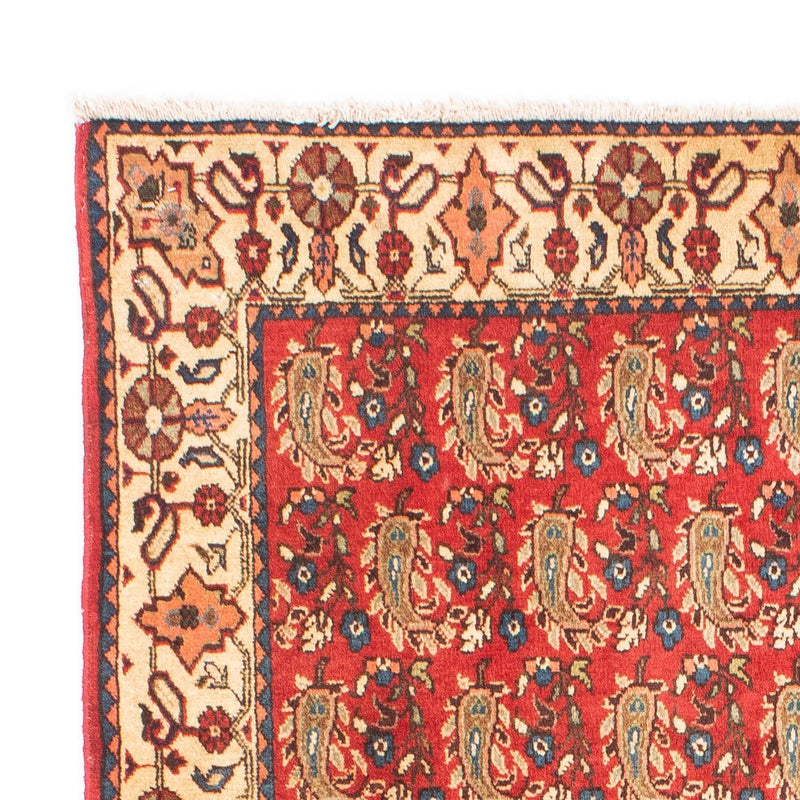 Perserteppich - Nomadic 160 x 110 cm - dunkelrot
