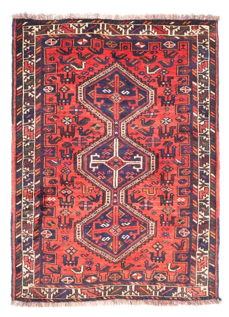 Perserteppich - Nomadic 162 x 110 cm - hellrot