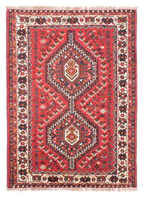 Perserteppich - Nomadic 155 x 110 cm - rot