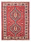 Perserteppich - Nomadic 155 x 110 cm - rot