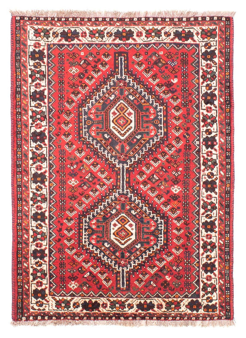 Perserteppich - Nomadic 155 x 110 cm - rot