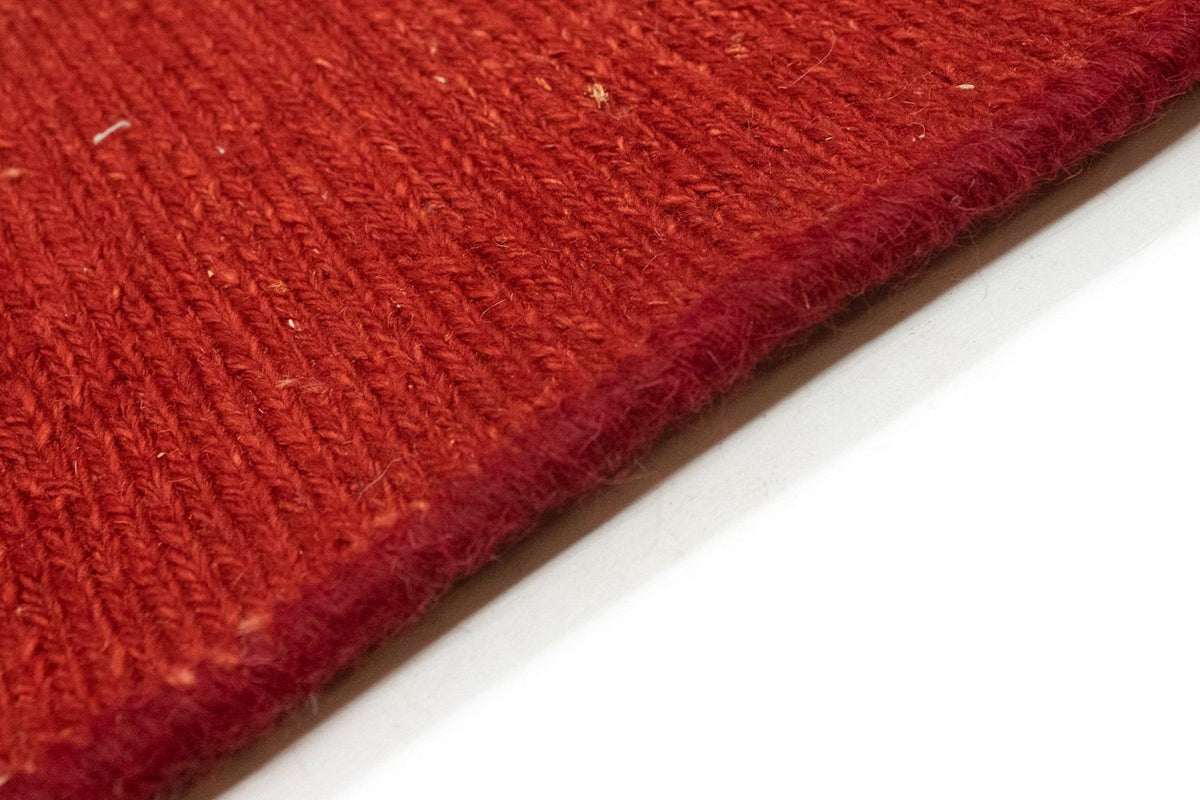 Gabbeh Persisch Teppich 120x196cm - Perserteppich Wollteppich - rot