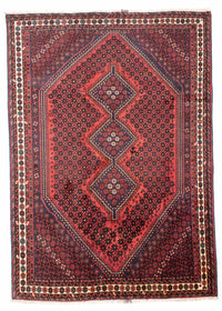 Tapis persan - Nomadic - 275 x 203 cm - rouge
