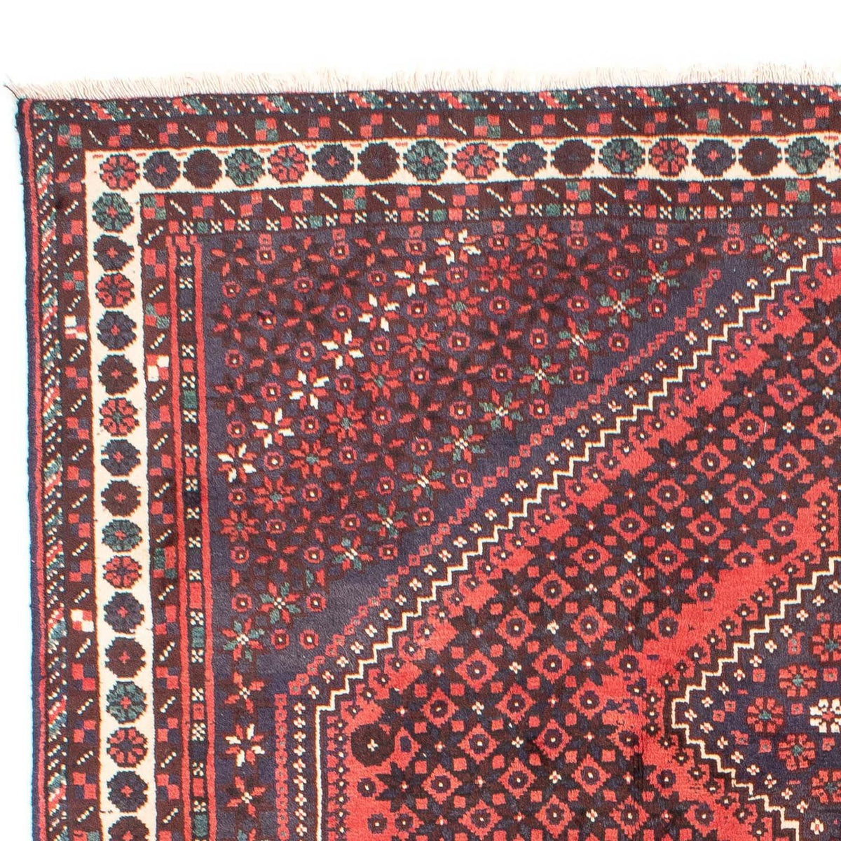 Perserteppich - Nomadic 275 x 203 cm - rot