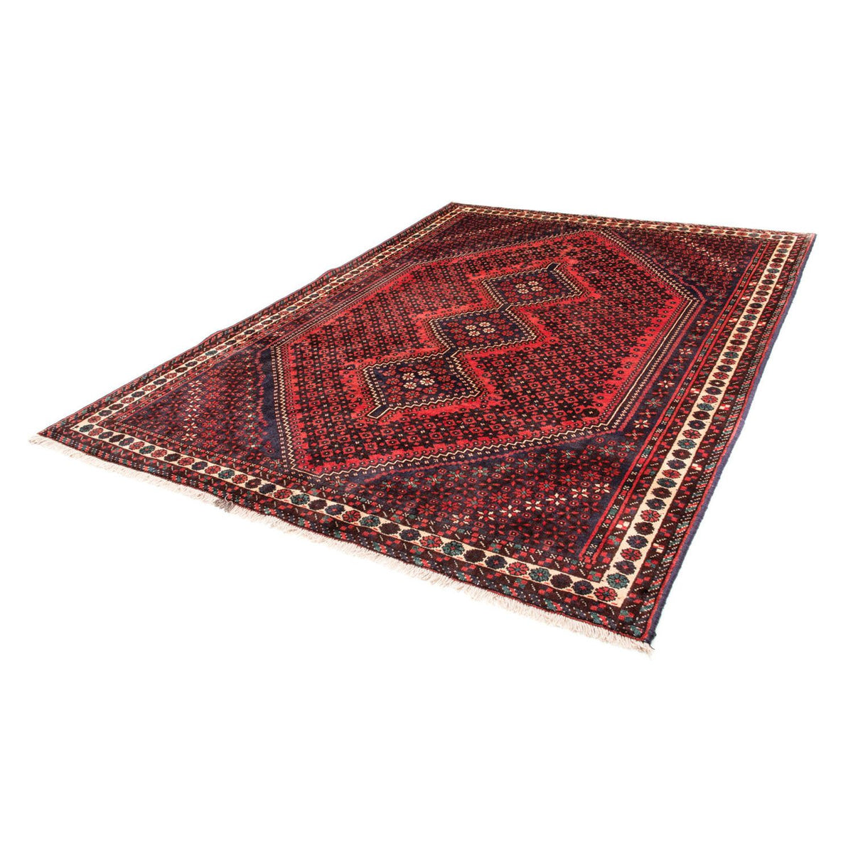 Perserteppich - Nomadic 275 x 203 cm - rot