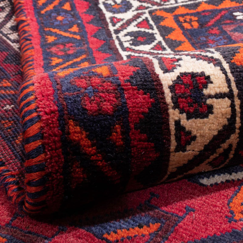 Perserteppich - Nomadic 300 x 215 cm - dunkelrot