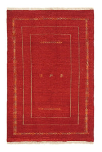 Tapis Gabbeh - Persan - 170 x 112 cm - rouge