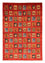 Ziegler Teppich 227 x 160 cm - rot