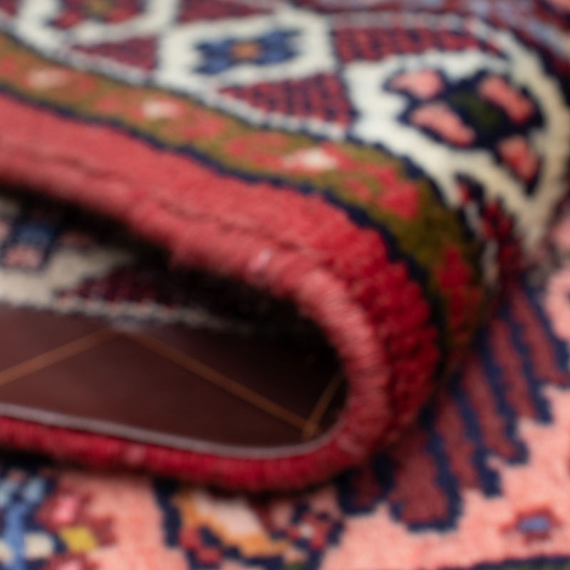 Perserteppich - Nomadic 130 x 80 cm - hellrot