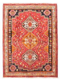 Tapis persan - Nomadic - 158 x 118 cm - rouge foncé