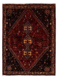 Tapis persan - Nomadic - 250 x 185 cm - rouge foncé