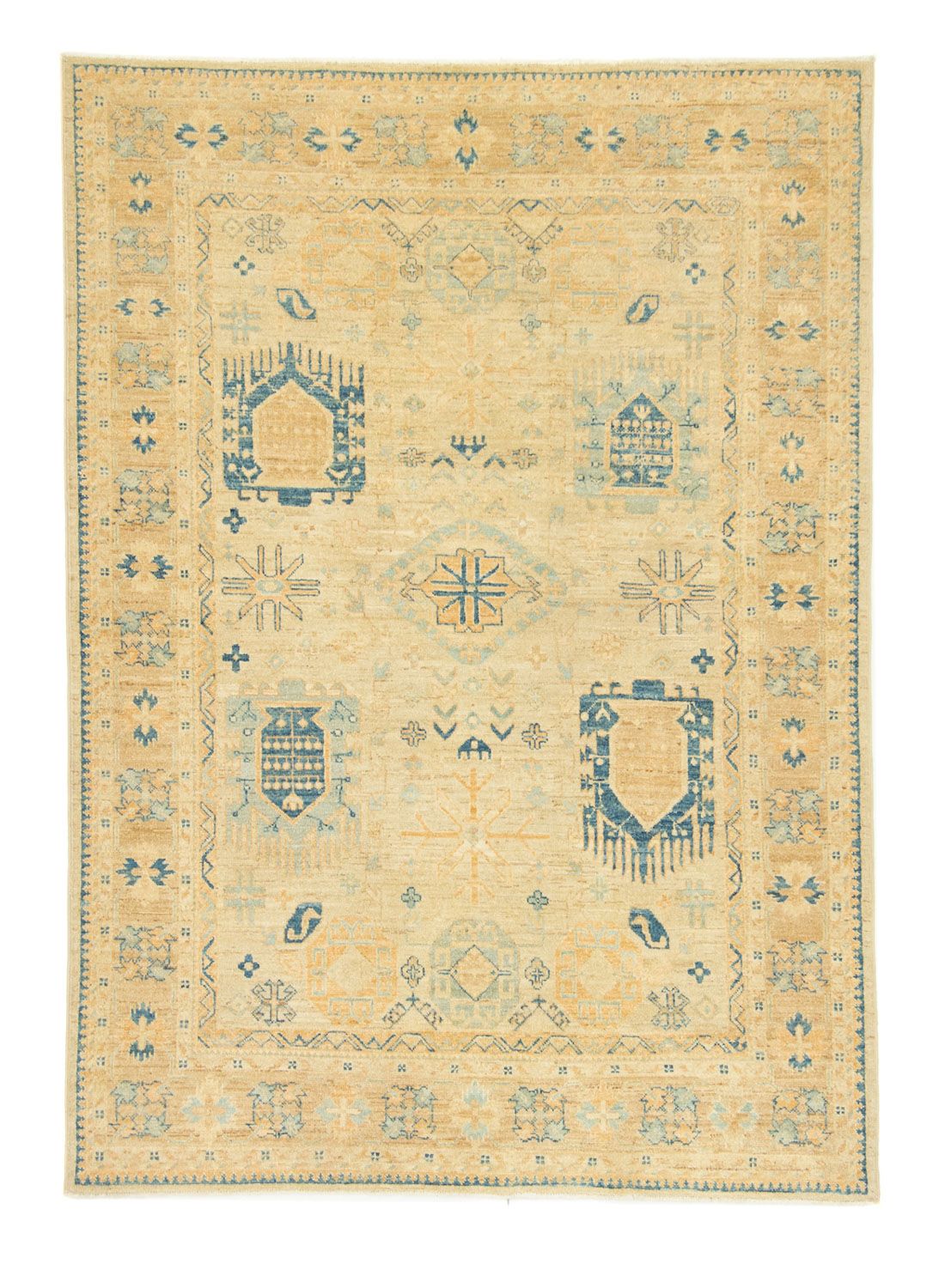Ziegler Teppich 201 x 150 cm - beige
