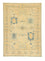 Ziegler Teppich 201 x 150 cm - beige